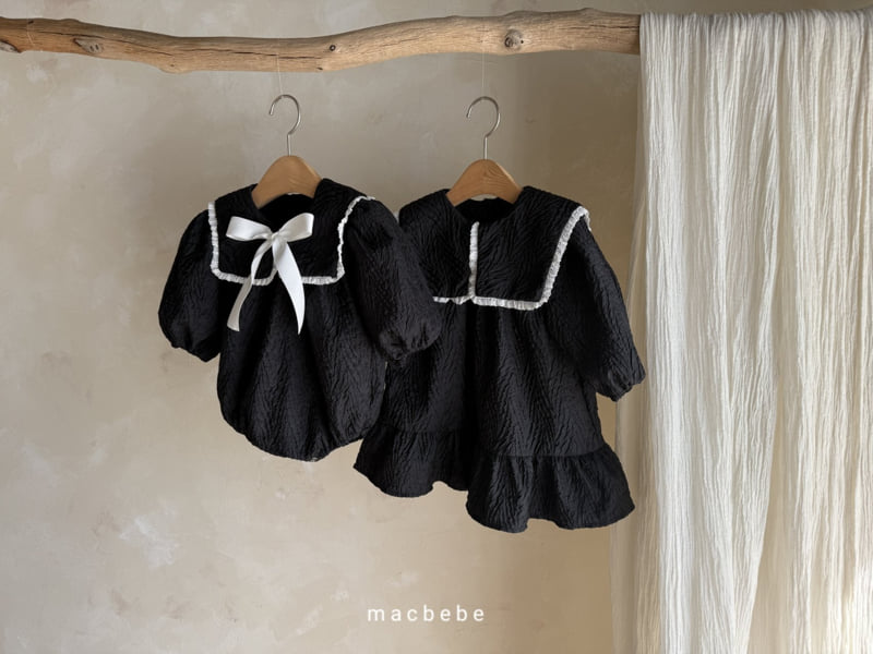 Mac - Korean Baby Fashion - #babyoninstagram - Jacquard Big Collar Suit - 12