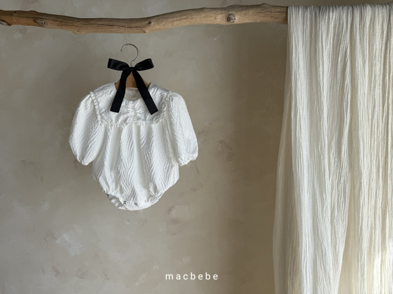 Mac - Korean Baby Fashion - #babyoninstagram - Hwituru Ribbon Pin - 6