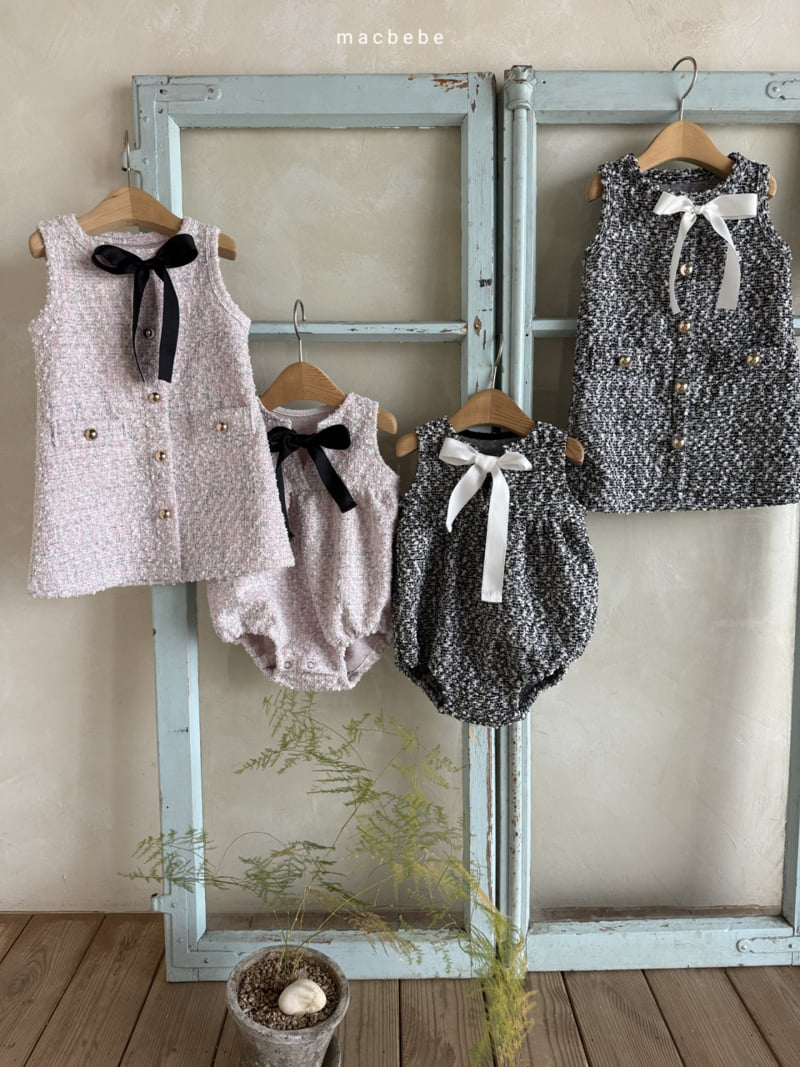 Mac - Korean Baby Fashion - #babyootd - Coco Ribbon Suit - 11