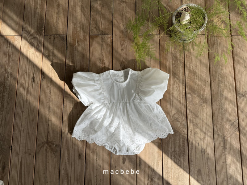 Mac - Korean Baby Fashion - #babyootd - Puff Lace Suit - 9