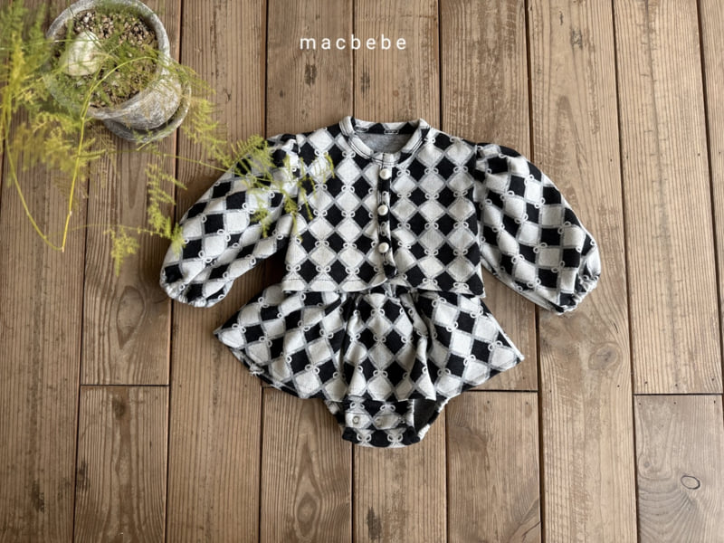 Mac - Korean Baby Fashion - #babyoutfit - Dia Set - 11