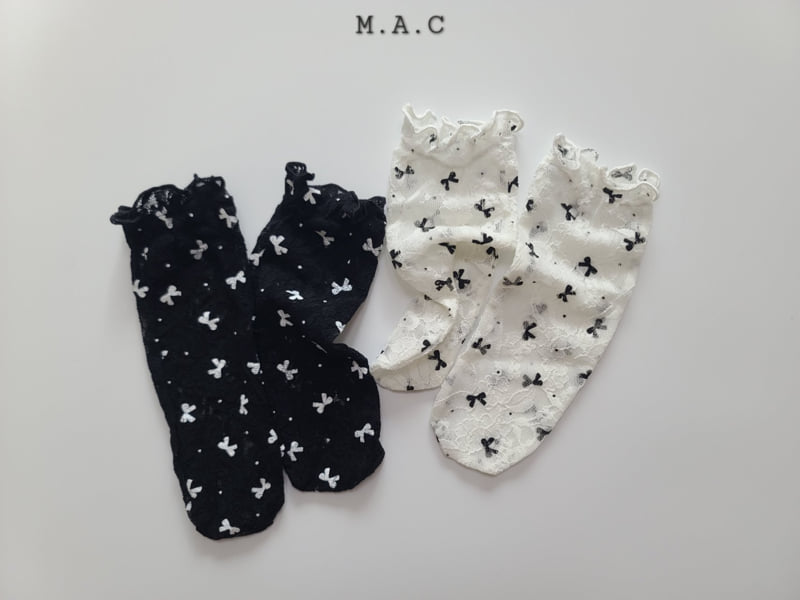 Mac - Korean Baby Fashion - #babyoutfit - Ribbon Lace Socks - 10