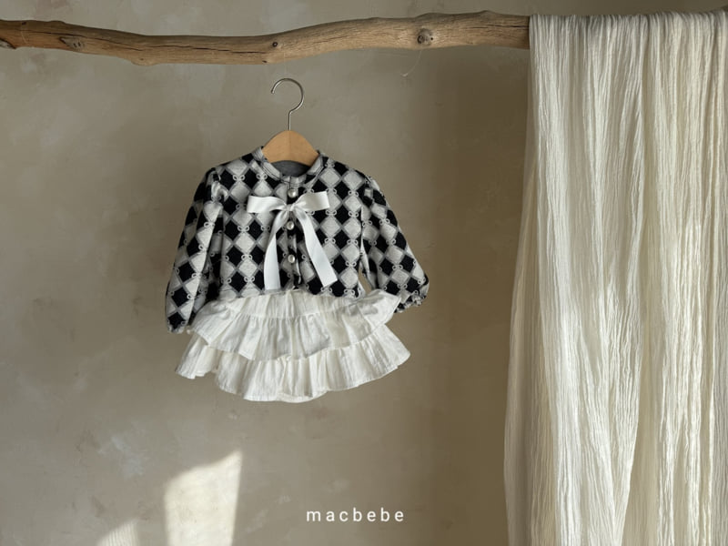 Mac - Korean Baby Fashion - #babyoutfit - Hwituru Ribbon Pin - 8