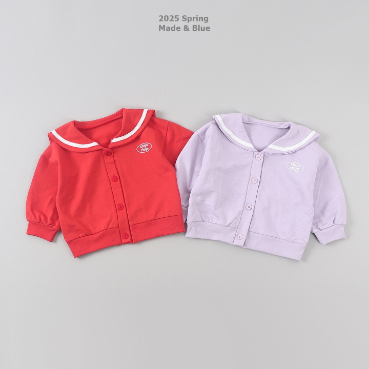 Made Blue - Korean Children Fashion - #Kfashion4kids - Sailor Cardigan
