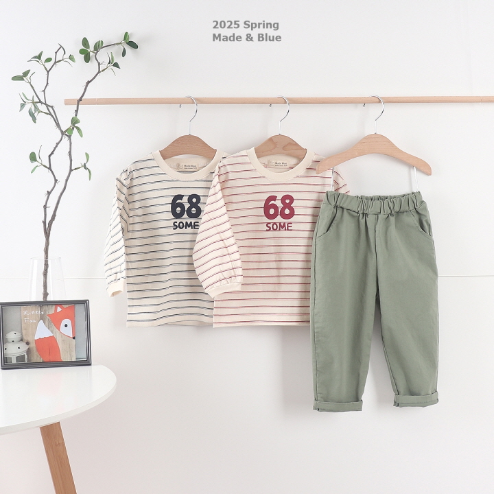 Made Blue - Korean Children Fashion - #Kfashion4kids - 68 Stripe Tee - 5