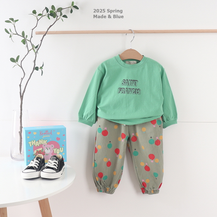 Hot Air Balloon Jogger Pants by Made Blue for Child - view 5