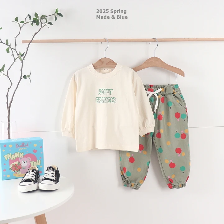 Hot Air Balloon Jogger Pants by Made Blue for Child - view 6