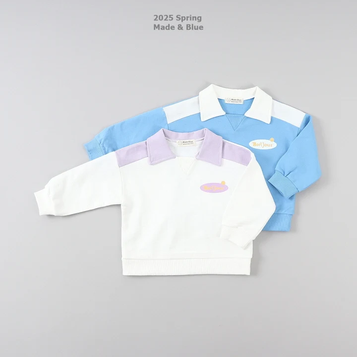 Made Blue - Korean Children Fashion - #childofig - Bonjour Y Tee - 2