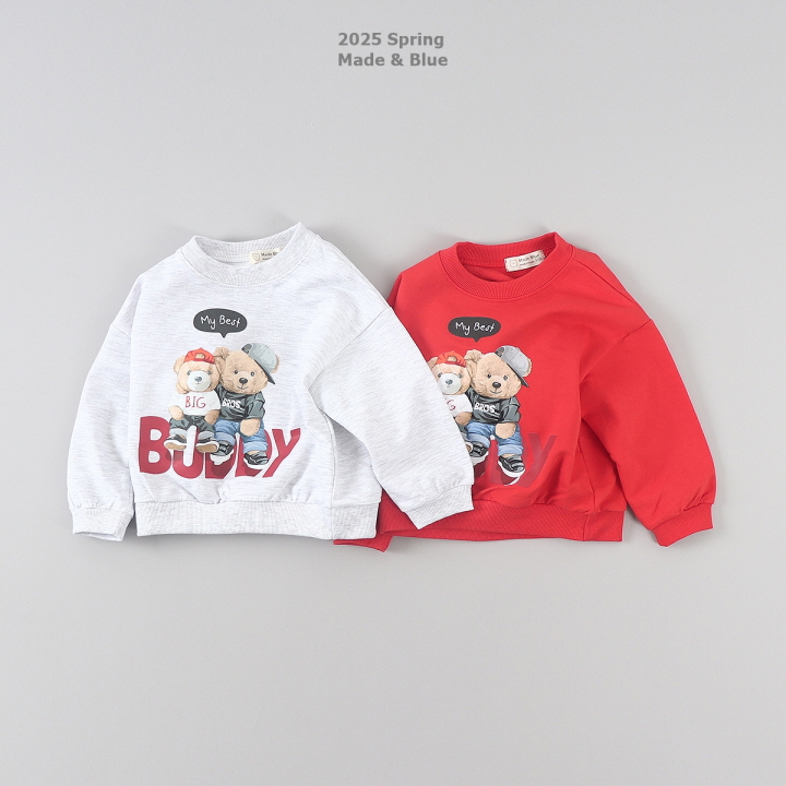 Made Blue - Korean Children Fashion - #childofig - Buddy Tee - 2