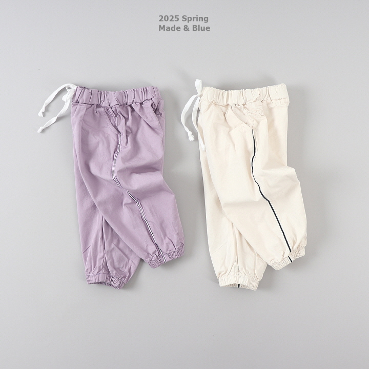 Tape Jogger Pants by Made Blue for Child - view 6