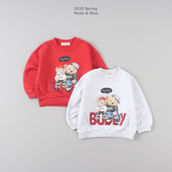 Made Blue - Korean Children Fashion - #childrensboutique - Buddy Tee - 3