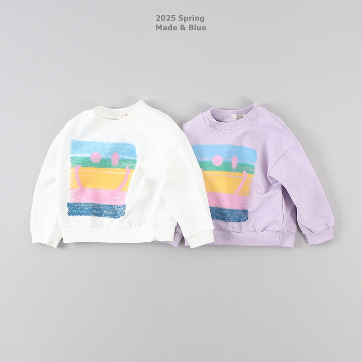 Made Blue - Korean Children Fashion - #childrensboutique - Rainbow Tee