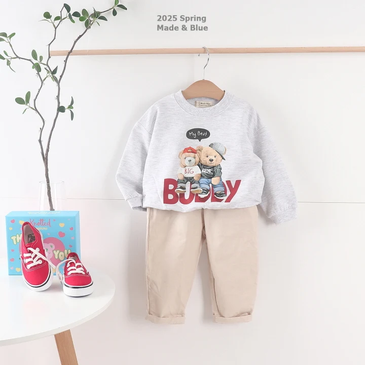 Made Blue - Korean Children Fashion - #discoveringself - Buddy Tee - 5