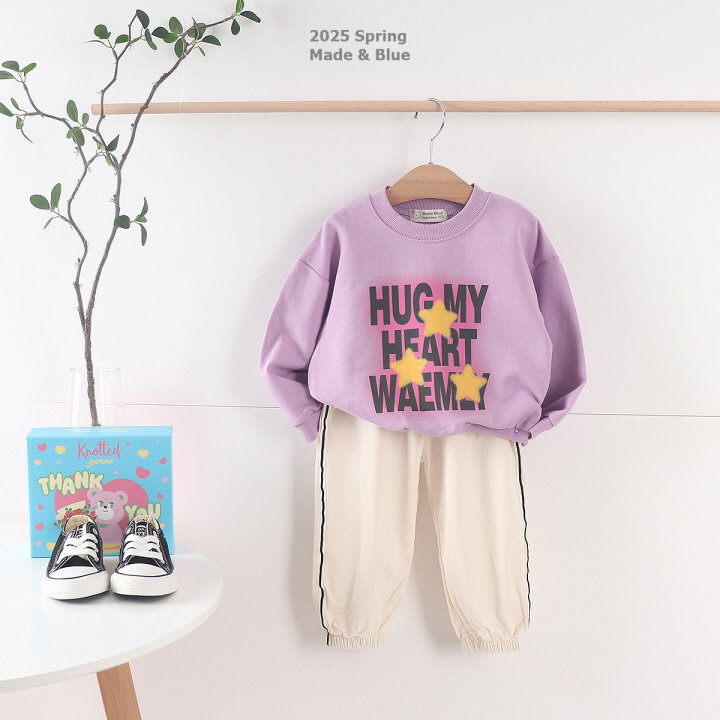 Made Blue - Korean Children Fashion - #designkidswear - Hug Tee - 4