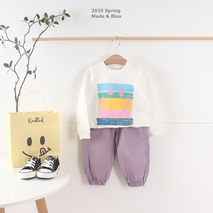 Made Blue - Korean Children Fashion - #kidsstore - Rainbow Tee - 6