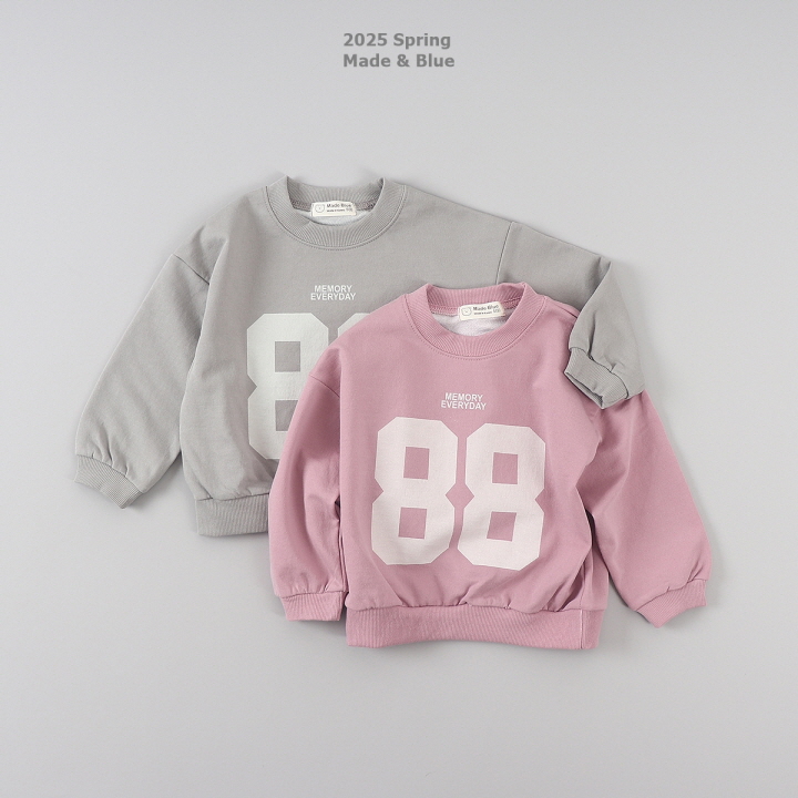 Made Blue - Korean Children Fashion - #kidsstore - 88 Pigment Tee - 5