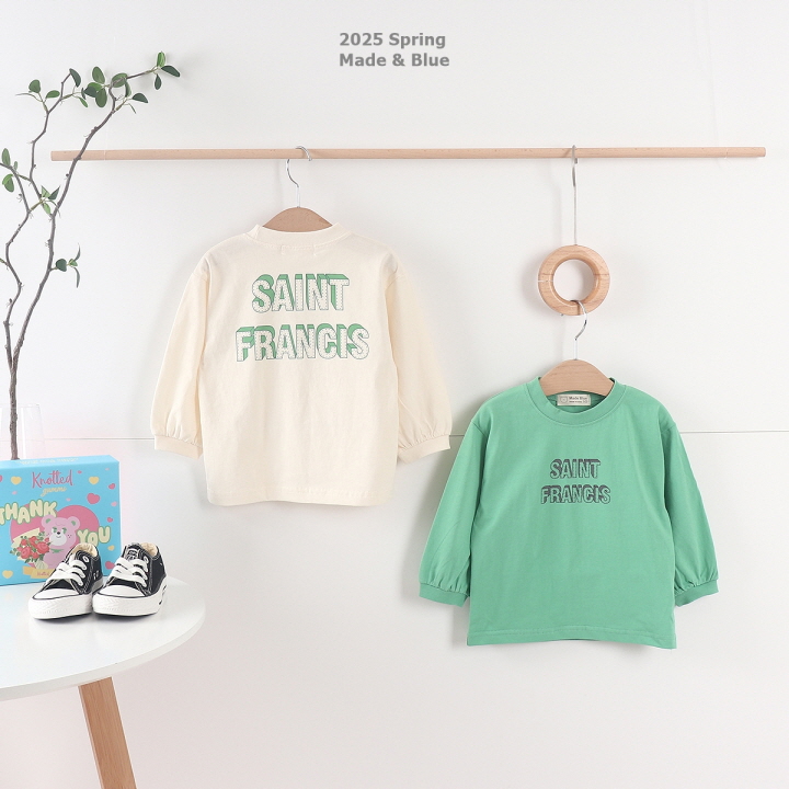 Made Blue - Korean Children Fashion - #kidsstore - Saint Tee
