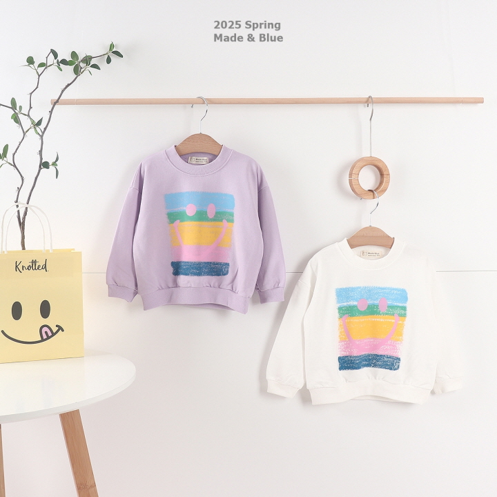 Made Blue - Korean Children Fashion - #kidzfashiontrend - Rainbow Tee - 7