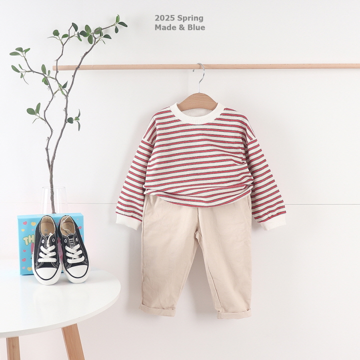 Made Blue - Korean Children Fashion - #littlefashionista - Rib Tee - 3