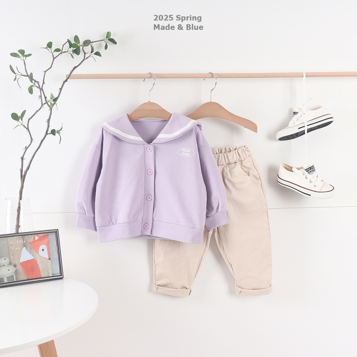 Made Blue - Korean Children Fashion - #magicofchildhood - Sailor Cardigan - 3