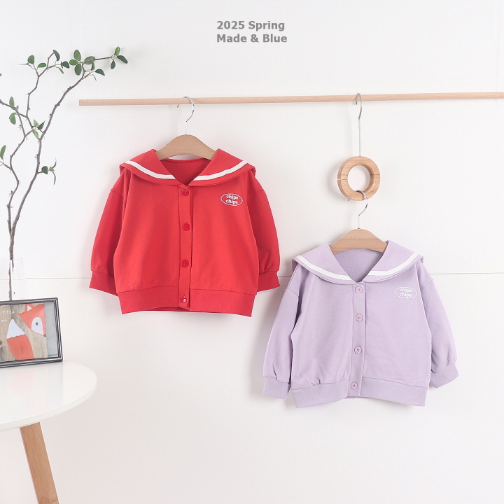 Made Blue - Korean Children Fashion - #prettylittlegirls - Sailor Cardigan - 5
