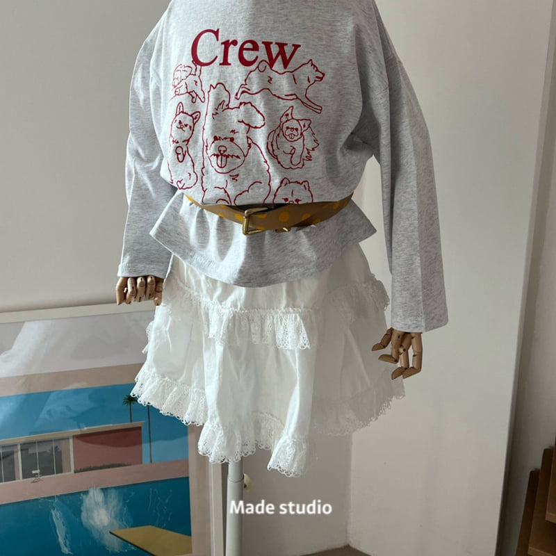 Made Studio - Korean Children Fashion - #childofig - Lace Skirt