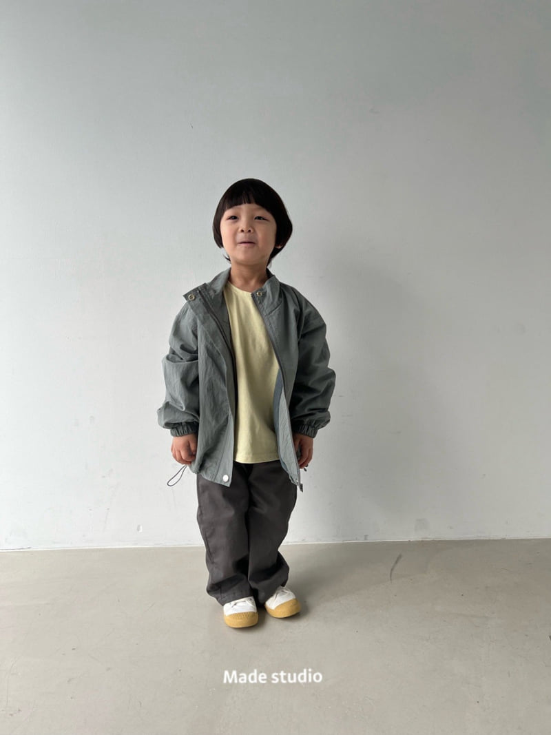Made Studio - Korean Children Fashion - #childrensboutique - Lime Single Tee - 6