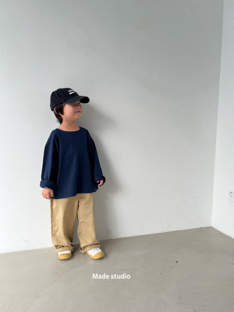 Made Studio - Korean Children Fashion - #discoveringself - Lime Single Tee - 8