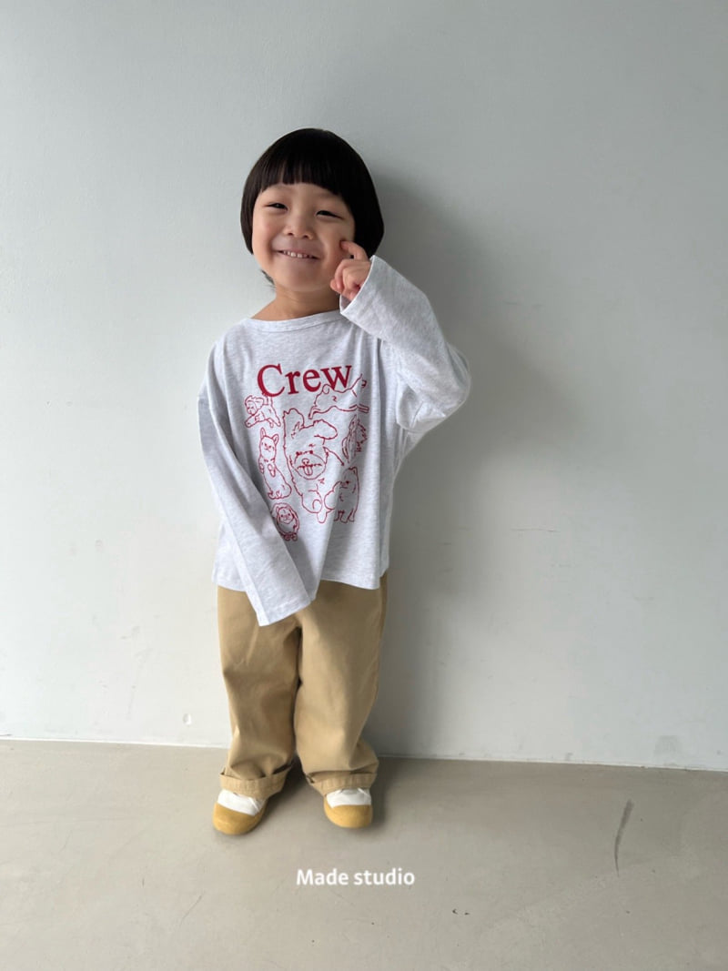 Made Studio - Korean Children Fashion - #discoveringself - Crew Tee - 6
