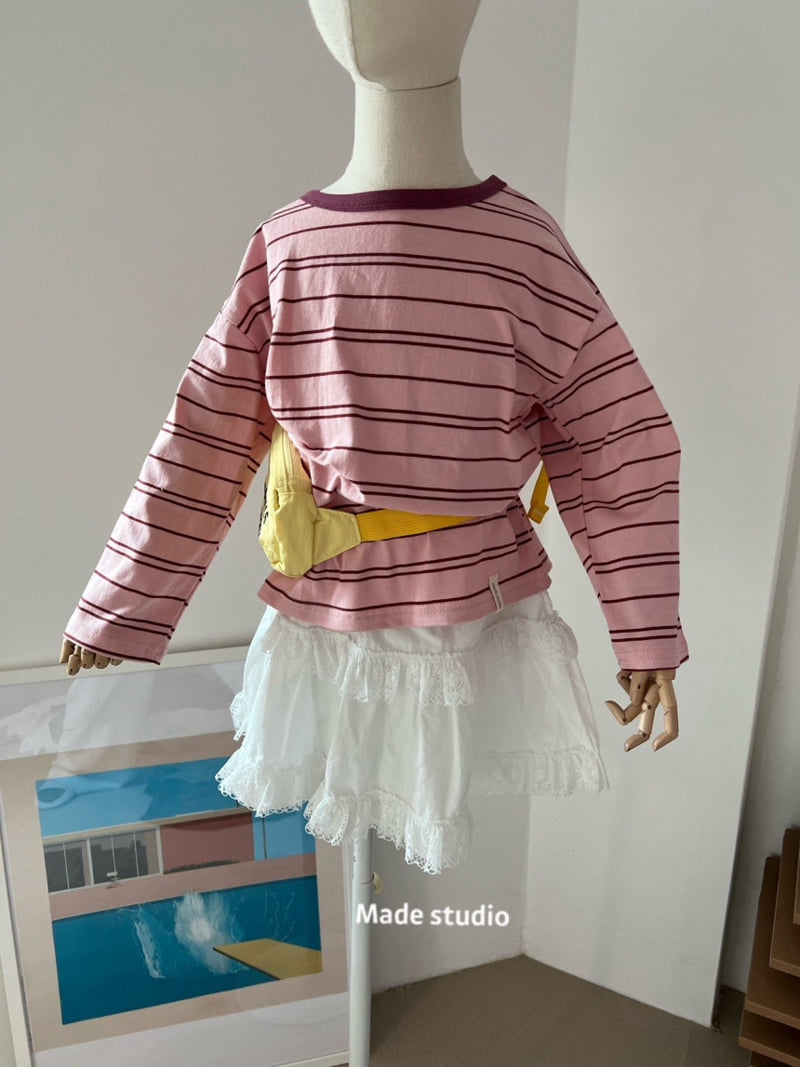 Made Studio - Korean Children Fashion - #fashionkids - Lace Skirt - 5