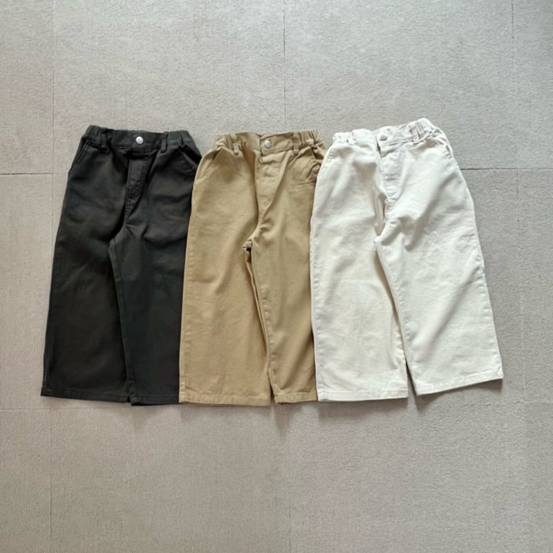 Made Studio - Korean Children Fashion - #fashionkids - Cotton Washing Pants
