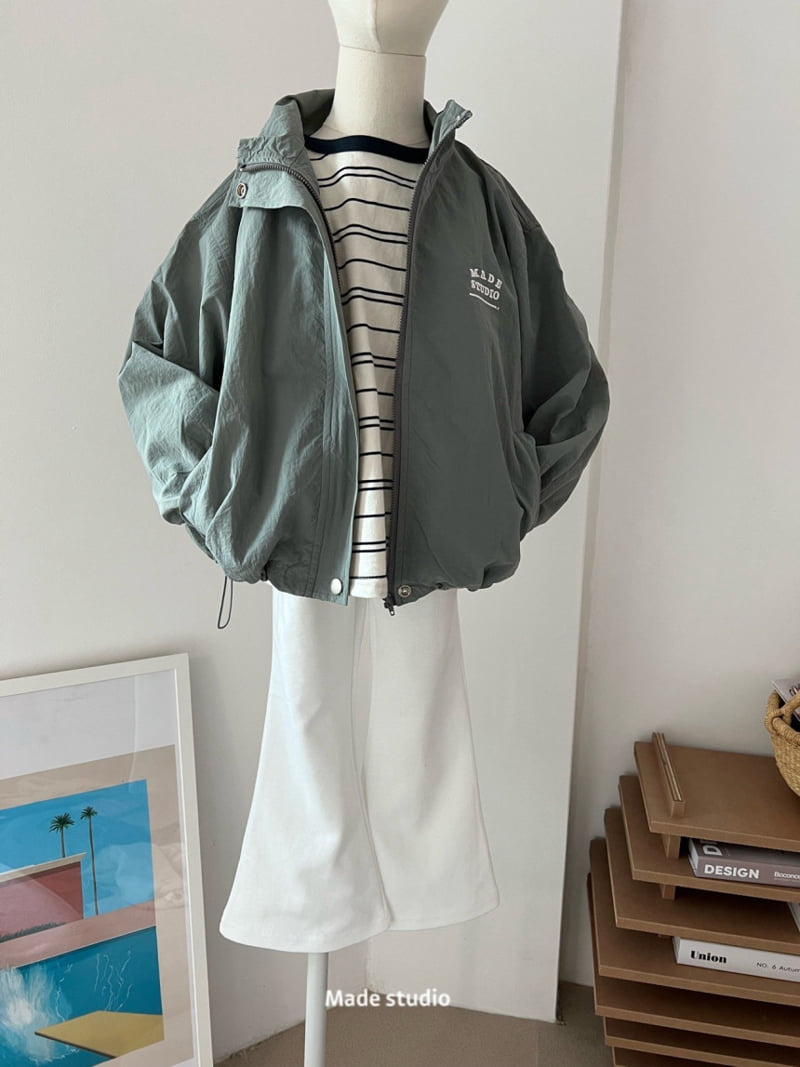 Made Studio - Korean Children Fashion - #kidsshorts - Cozy Flare Pants - 3
