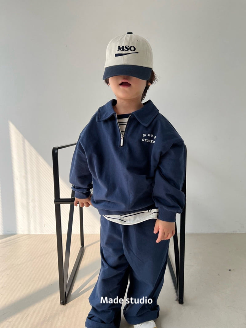 Made Studio - Korean Children Fashion - #kidzfashiontrend - Cotton Straight Pants - 7
