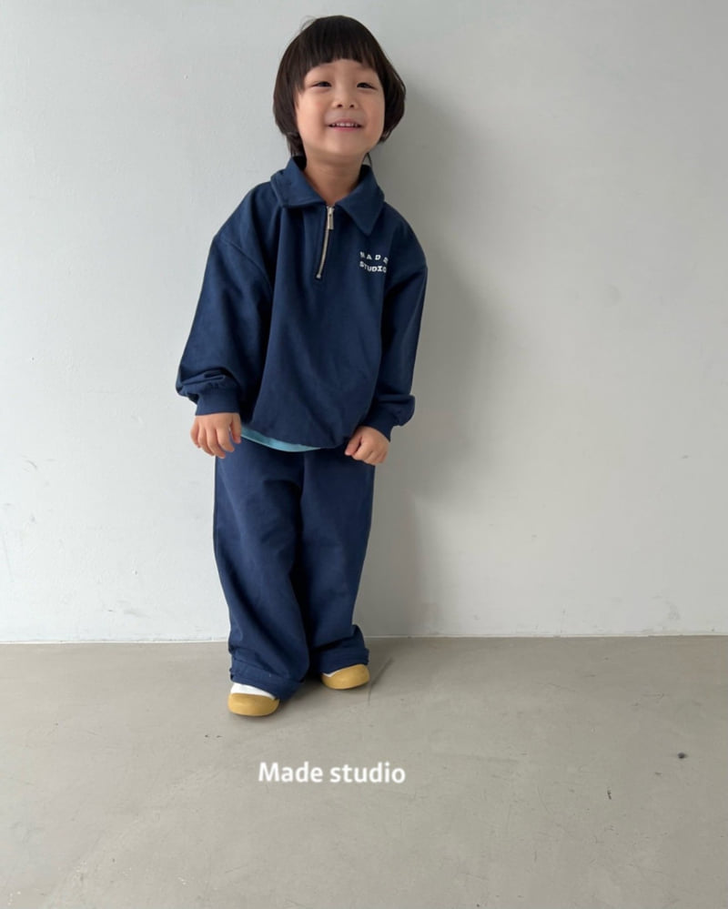 Made Studio - Korean Children Fashion - #magicofchildhood - Cotton Straight Pants - 10
