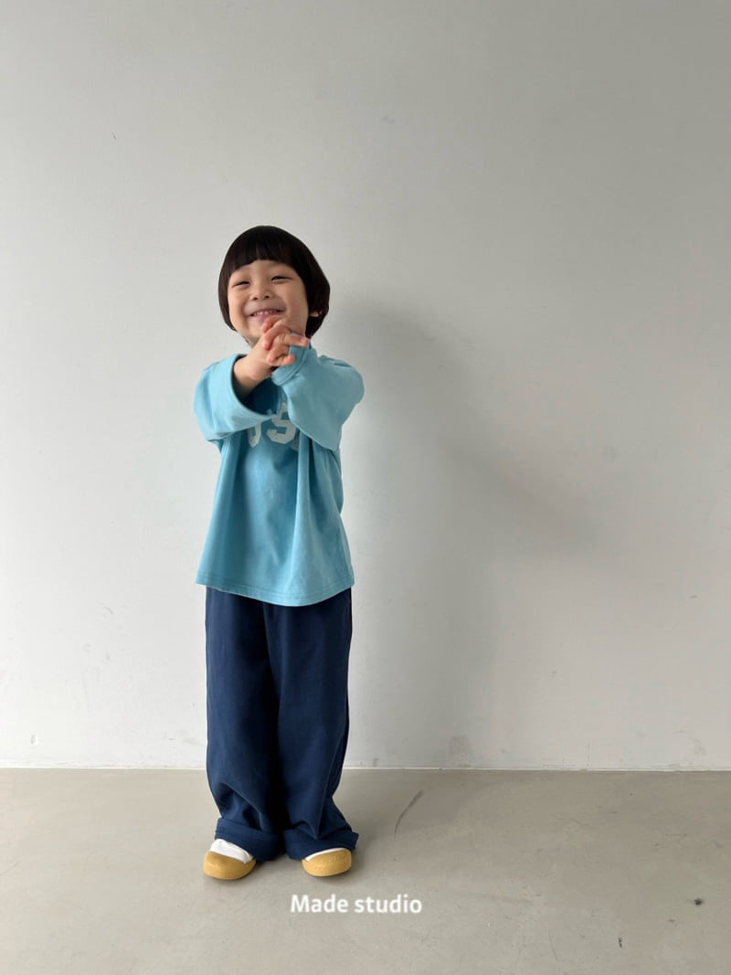 Made Studio - Korean Children Fashion - #prettylittlegirls - Cotton Straight Pants - 12