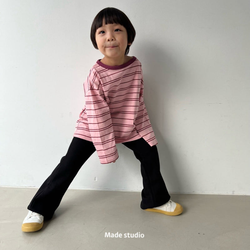 Made Studio - Korean Children Fashion - #prettylittlegirls - Cozy Flare Pants - 10