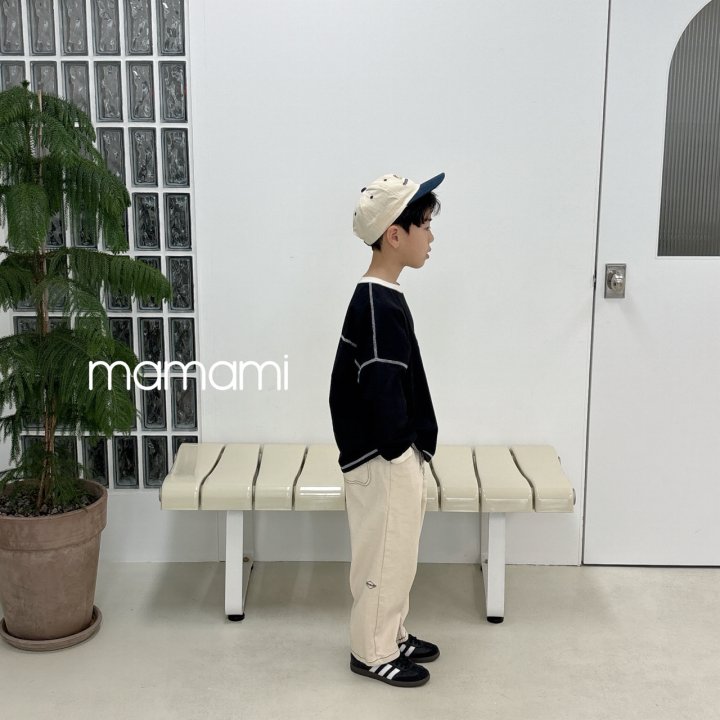 Mamami - Korean Children Fashion - #Kfashion4kids - Signature Stitch Tee - 6