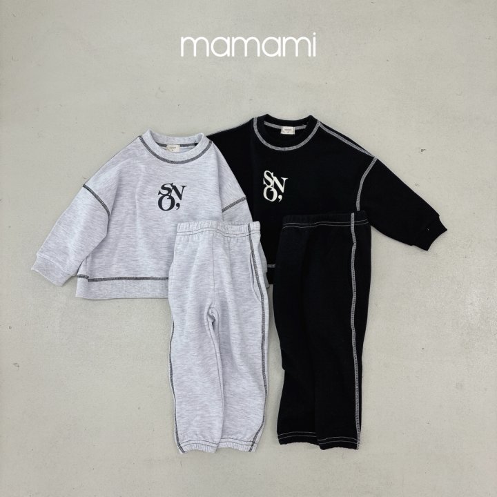 Mamami - Korean Children Fashion - #Kfashion4kids - SON Stitch Set