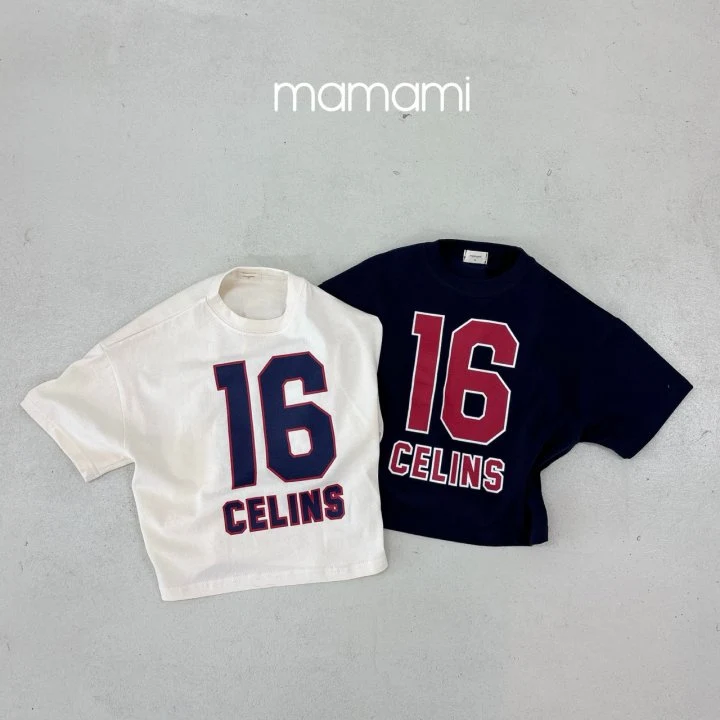Mamami - Korean Children Fashion - #childofig - Numbering Layered Tee