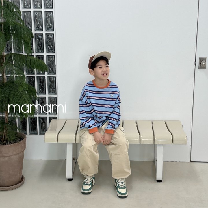 Mamami - Korean Children Fashion - #childofig - Jelly Stripe Tee - 8