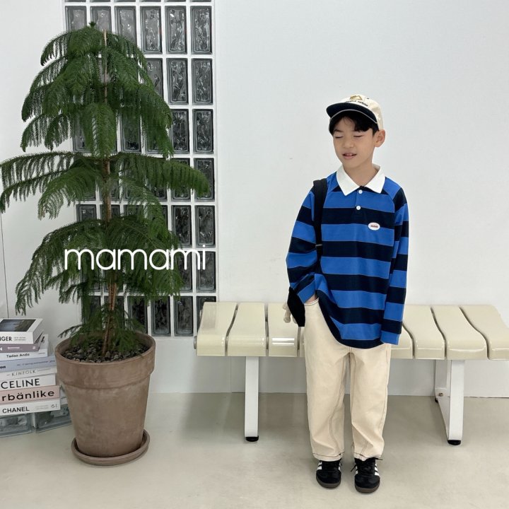 Mamami - Korean Children Fashion - #childofig - Fans Rugby Collar Tee - 7