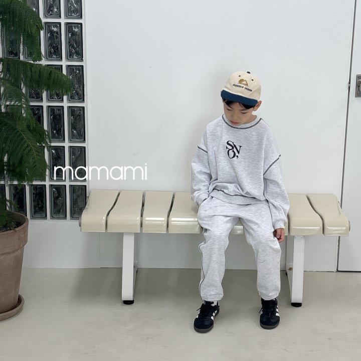 Mamami - Korean Children Fashion - #childrensboutique - SON Stitch Set - 10