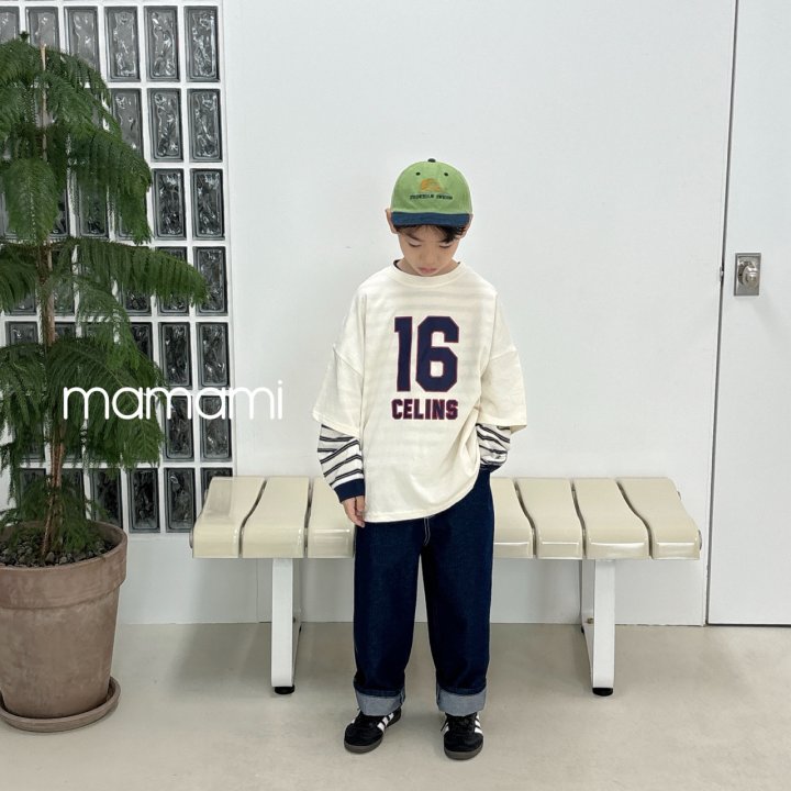 Mamami - Korean Children Fashion - #designkidswear - Pintuck Raw Denim Pants - 4
