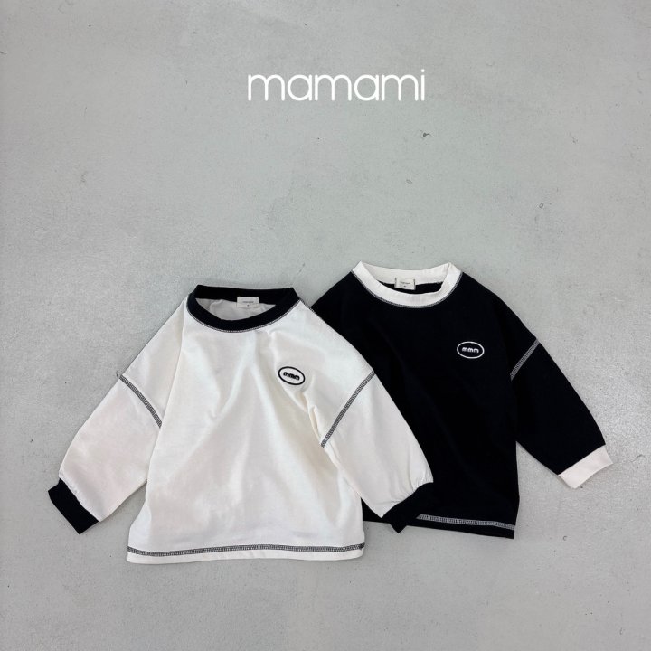 Mamami - Korean Children Fashion - #discoveringself - Signature Stitch Tee