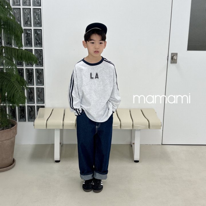 Mamami - Korean Children Fashion - #kidsshorts - Pintuck Raw Denim Pants - 6