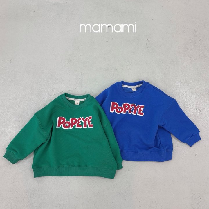 Mamami - Korean Children Fashion - #kidsshorts - Popeye Sweatshirts