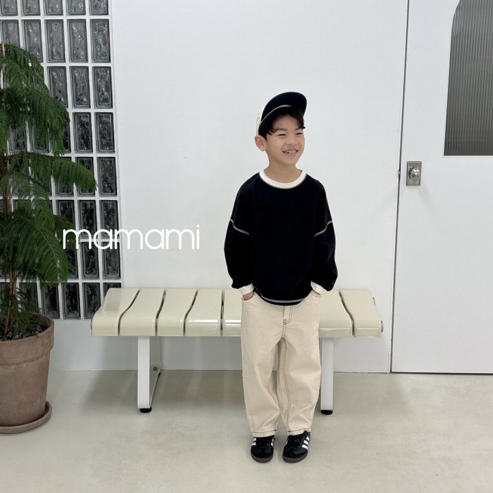 Mamami - Korean Children Fashion - #kidzfashiontrend - Signature Stitch Tee - 5