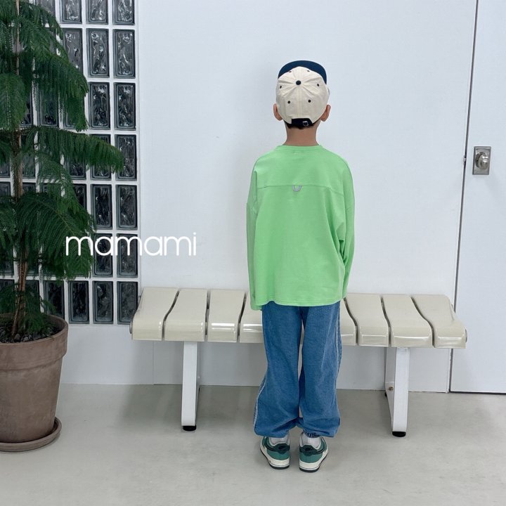 Mamami - Korean Children Fashion - #kidzfashiontrend - Denim Jogger Pants - 7