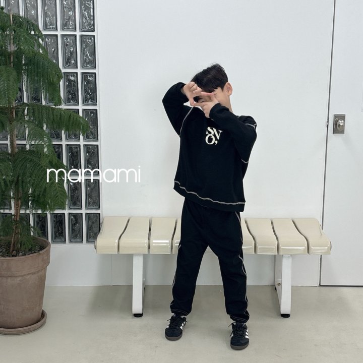 Mamami - Korean Children Fashion - #littlefashionista - SON Stitch Set - 2