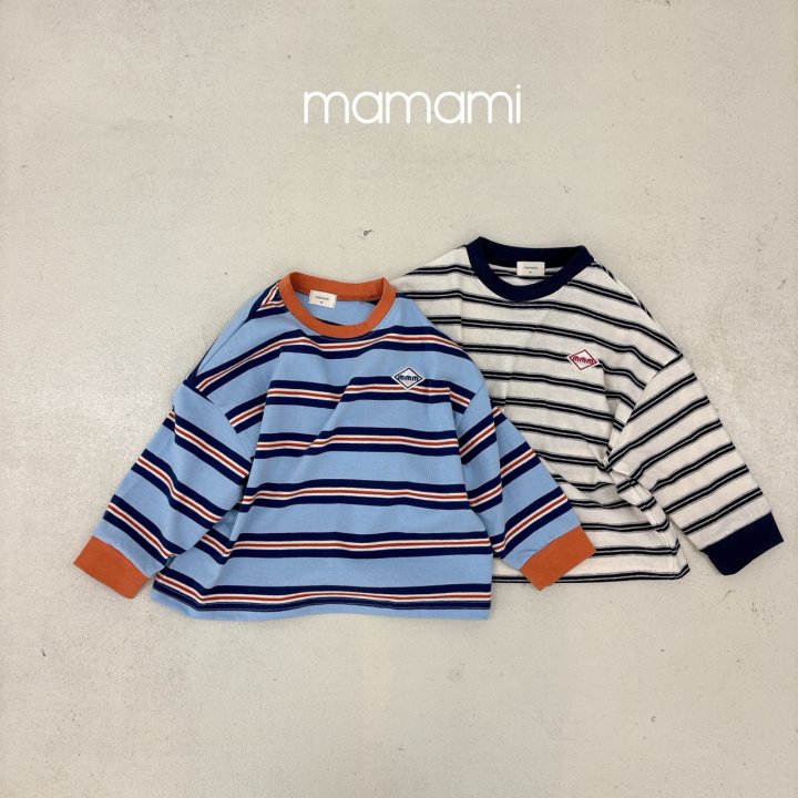 Mamami - Korean Children Fashion - #littlefashionista - Jelly Stripe Tee